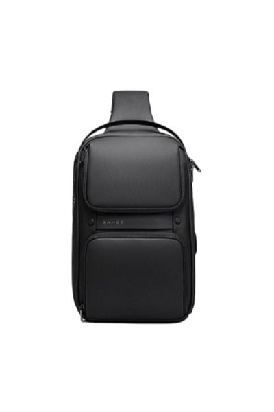 BANGE Casual Waterproof Crossbody/shoulder Backpack With Usb Charging Port And Headphone Compartment