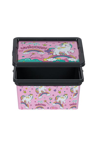 OEM Toy storage box, Unicorns, 2.5 l, ATU-088755