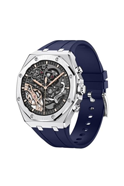 FERRO Lacivert Silikon Kordon Erkek Akıllı Saat FSW1121D-L