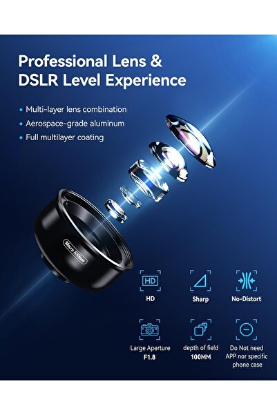 APEXEL Professional Macro Lens for Smartphone