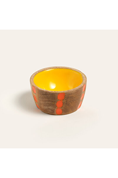 Zsa Zsa Zsu Lakrı Mango Ağacı Çerezlik 8x8x4 Cm Sarı