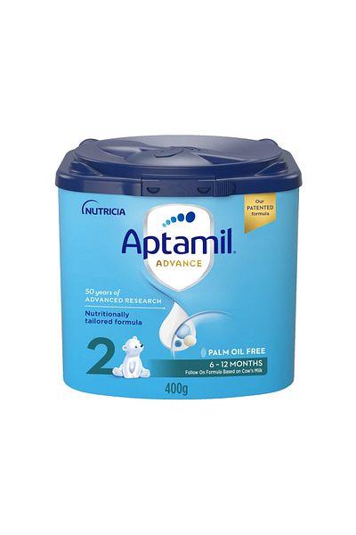 Aptamil Advance Stage 2 Follow On Formula From 6-12 Months 400 g