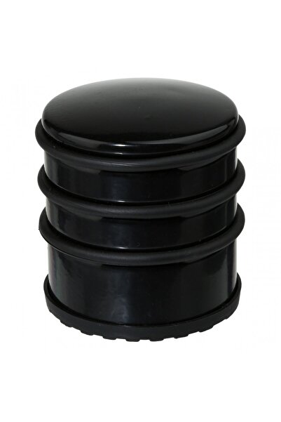 5 five simply smart Opritor de ușă negru, metal, 7 x H 7,5 cm, 900 gr