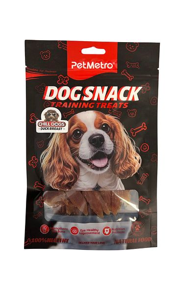 Chill Dogs . Dog Training Treats, 85g Duck Breast, Natural Healthy Snacks.