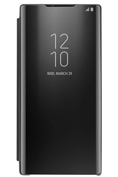 OEM Husă de protecție cu clapă, Clear View, oglindă, suport, compatibilă cu S...