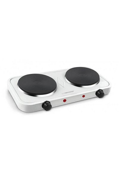 ESPERANZA Stove Esperanza EKH010W Adjustable Electric 2 Heating Fields White