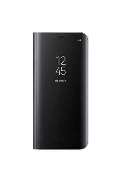 OEM Θήκη προστασίας Clear View Standing συμβατή με Samsung Galaxy S8 - Μαύρη