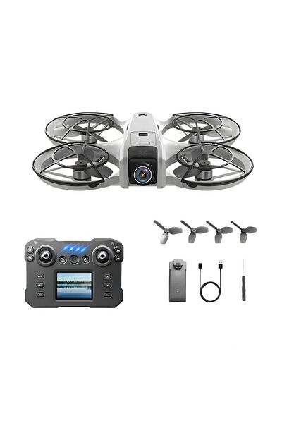 HexaCraft Droneo Alpha – Lightweight Drone With 180° Wide Hd Camera, Hdr Screen, Phone Or Remote