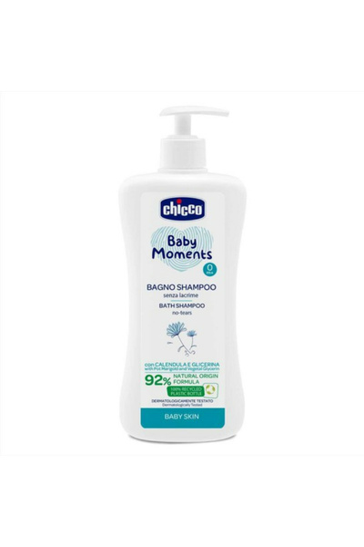 Chicco Baby bath foam and shampoo, Chicco, Marigold extract, 0+ months, 500 ml