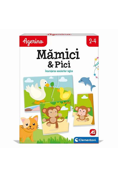 CLEMENTONI AGERINO EDUCATIONAL GAME FOR MOTHERS AND CHILDREN