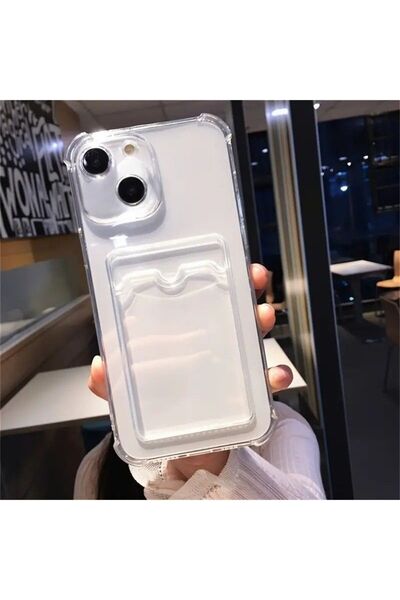 PSGT apple İphone 15 Uyumlu Kılıf Kamera Koruma Ve Kartlıklı Cüzdanlı Darbe E...