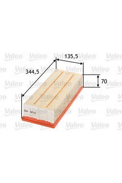 VALEO Air Filter Caddy-Golf-Jetta-Passat--Touran-Leon-Toledo-Octavia-A3-Tt-1.9-2.0-1.4 Tdi Gnzrz