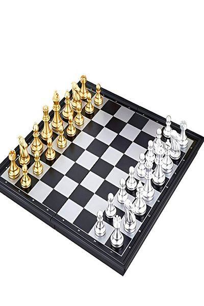 rexa Premium Folding Magnetic Chess Set for Travel, Learning & Tournament Play