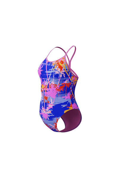 SPEEDO SPEEDO ALOV DIGI VBK 1PC JF ΜΠΛΕ/ΡΟΖ Μαγιό για κορίτσια 8-1284618199 Μπλε