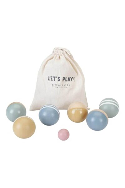 Little Dutch Set 7 bile, Little Dutch, Lemn, +3ani, Multicolor