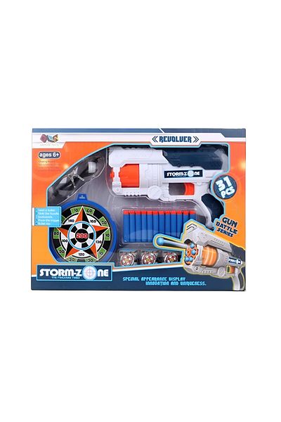 rexa Battle Series Soft Bullet Blaster Toy Set for Kids – Action Play Set with Target & Accessories