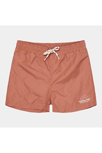 Little Dutch - Swim Shorts for Boys, UV Protection, Vintage Sunny Stripes, Size 74-80