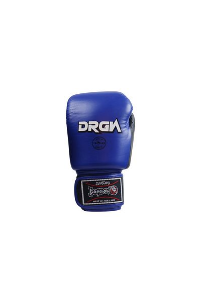 Dragondo Drgn-Mg3 Genuine Leather Boxing Gloves Blue Muay Thai Gloves