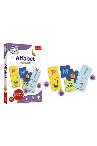 Trefl JOC EDUCATIV ALFABETUL MICUL EXPLORATOR