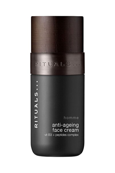 Rituals Homme 24 Saat Nemlendirici Yüz Kremi, Erkekler İçin C Vitamini ve Pep...