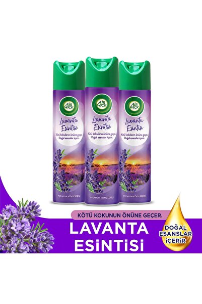 Air Wick Aerosol Lavanta Esintisi 3x300 ml