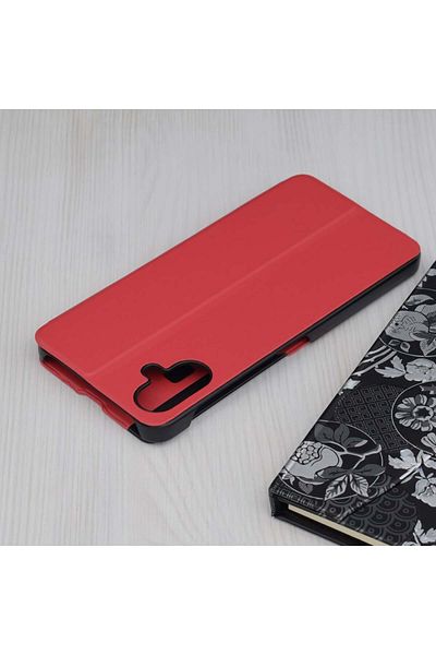 SKYDDAR INNOVATION Case for Samsung Galaxy A06, eFold, book type, Red, sticker set