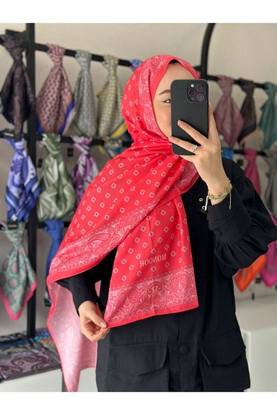 MONOOR Ethnic Pattern Soft Shawl