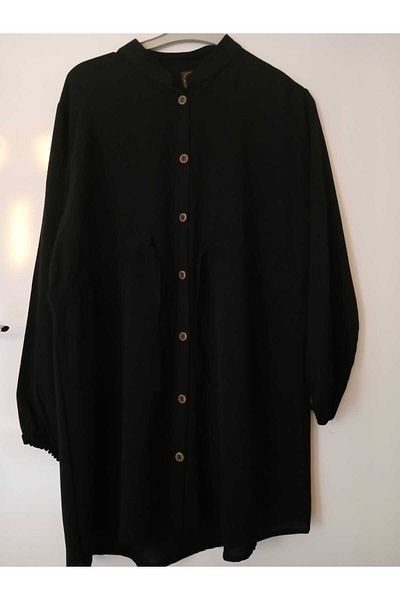OceanGiyim Women's Tunic Buttoned Tunic
