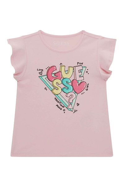 Guess Girl's Regular Fit T-Shirt