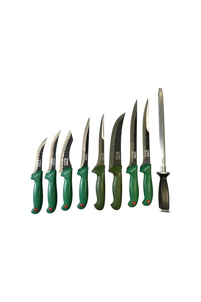 coshop Set of 8 professional butcher knives