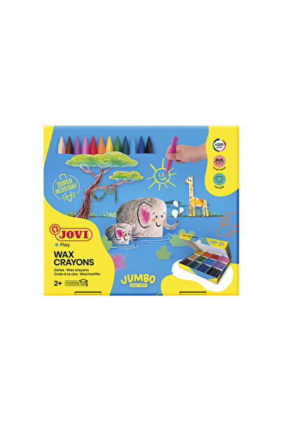 Jovi 979 TRIWAX JUMBO MUM BOYA 12 X 25 RENK - 300'LÜ