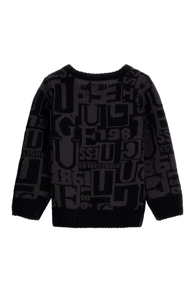 Guess Ls Jacquard Baby Sweater