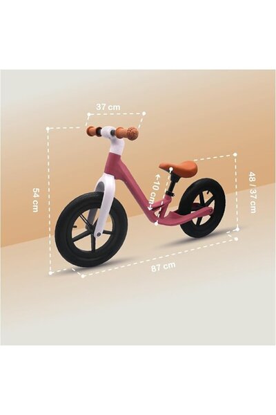 indiggo SuperRideOn Balance Bike for Kids, Pink
