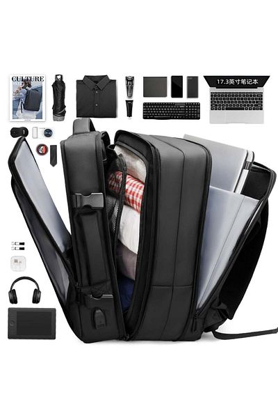 Mark Ryden Rucsac bărbătesc Mark Ryden MR9299_KR, laptop de 17 inch, rezistent la apă, capacitate 39L