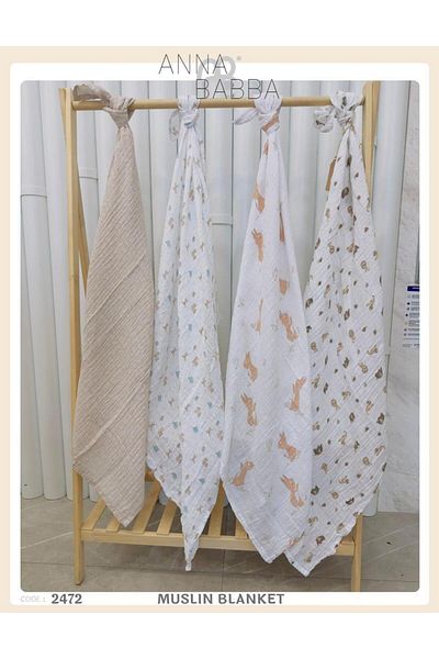 ANNA BABBA Muslin Blanket