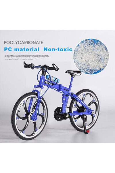 Yelajoy Racing Mountain Bike Alloy model, With Moving Wheels, 20x13cm, Alloy model, Kid Toy Gift for 3+