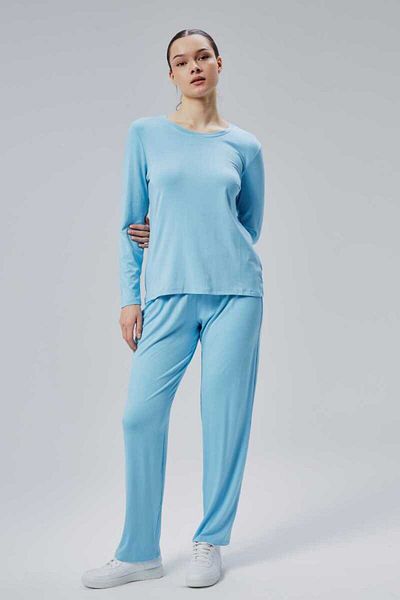 DOSXX Lily 1St Quality Bamboo Lycra Women's Long Sleeve Pajamas Suit