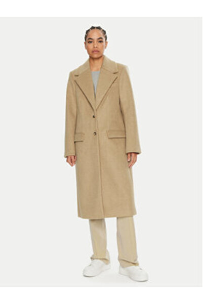 2nd Day Palton de lână pentru femei 2ndday 2245110123 bej