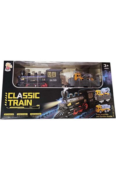 MARAH TOYS Building Toy Set - Educational Steam Locomotive Toy for Kids