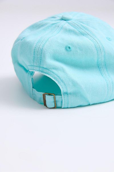 Raneel Kazançlı Alışveriş Vintage Model Washable Flat Hat Turquoise