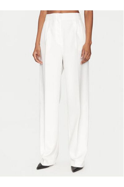 2nd Day 2ndday Women's Fabric Trousers 2252160126 White
