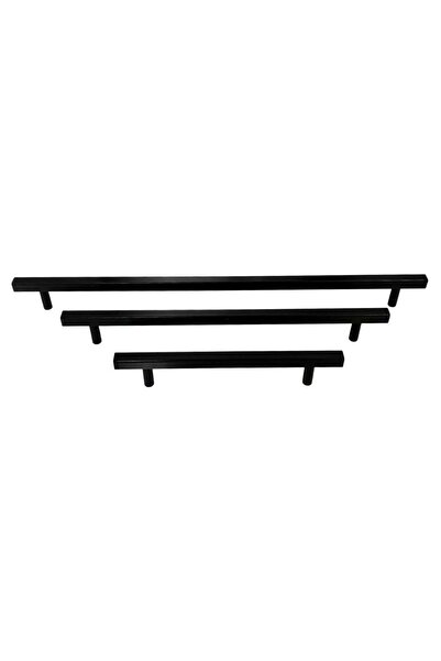 System Mobilya Kulbu Siyah Renk 320mm Kulp (SY8807 0320 AL6)