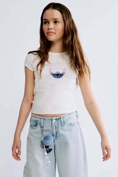 H&M Baskı Motifli ve Pamuklu Üst