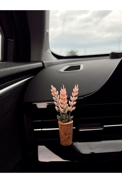 Mi-ÇA HOME عطر السيارة الصغيرة المزخرفة | زخرفة مكيف هواء السيارة على شكل زهر...