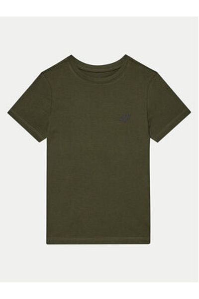 4F Tricou băieți 4FJWMM00TTSHM1626 kaki