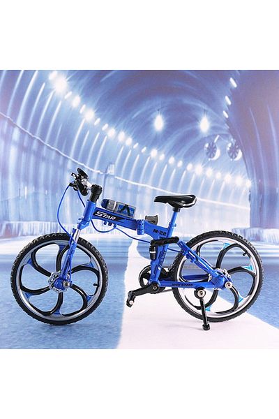 Yelajoy Racing Mountain Bike Alloy model, With Moving Wheels, 20x13cm, Alloy model, Kids Toy Gift for 3+