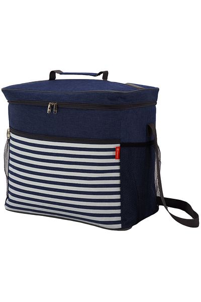 Benzi Geantă termoizolantă BZ 5657, 41 x 34 x 20 cm, 32 L, Albastru marin