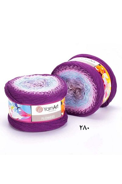 Yarnart Yarn Art Flowers Turkish Threads 2 Spools