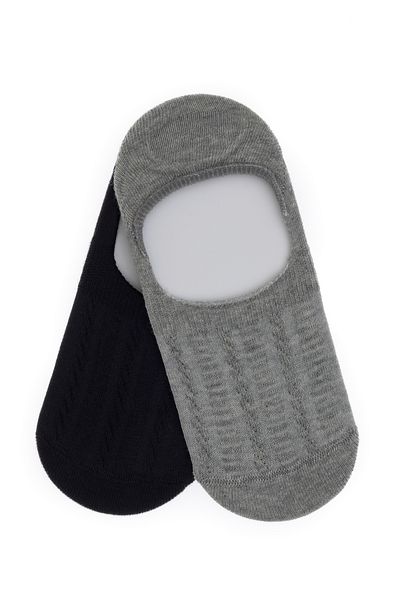U.S. Polo Assn. Women's 2-Piece Ballerina Socks 50311372-Vr086
