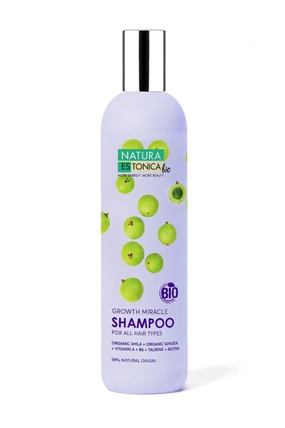 Natura Estonica Shampoo For Stimulating Hair Growth. Miracle Hair Growth 400 ml - Natura Estonica